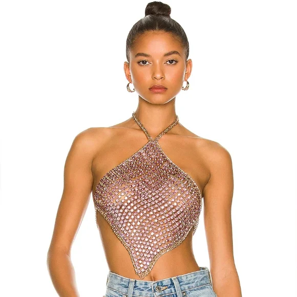 h:ours Oaklyn Top in Purple - Picture 1 of 4